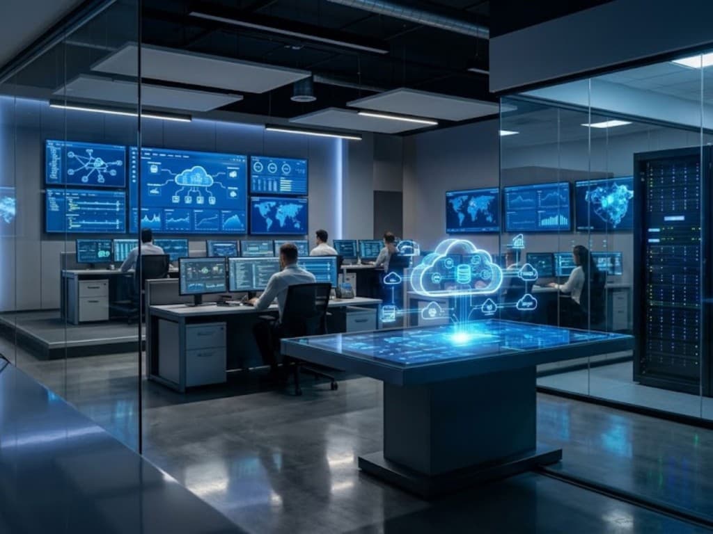Enterprise network operations centre — cloud infrastructure monitoring and systems integration
